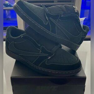 Travis Scott x Air Jordan 1 Low OG SP Black Phantom